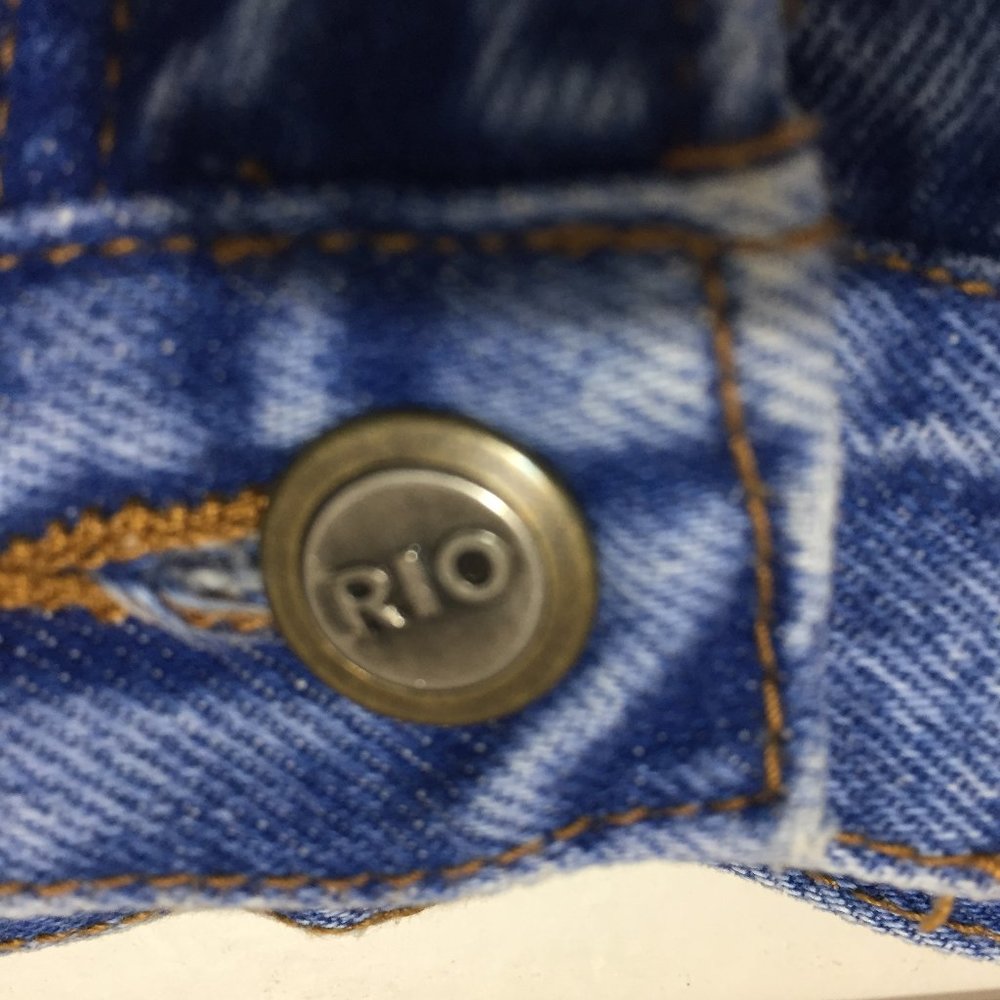 VINTAGE RIO HIGH RISE JEANS SIZE 11 - Picture 7 of 8